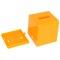 Square Orange Tissue Box Cover of Thermoplastic Resins